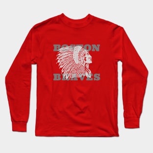Original Boston Braves Baseball 1871 Long Sleeve T-Shirt